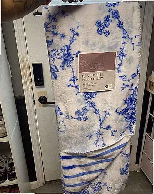 50x70inch reversible throw blanket