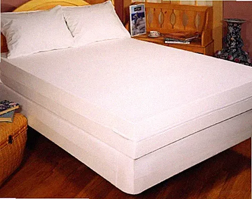 Allergy Relief Fabric Zippered Mattress Cover-King Size