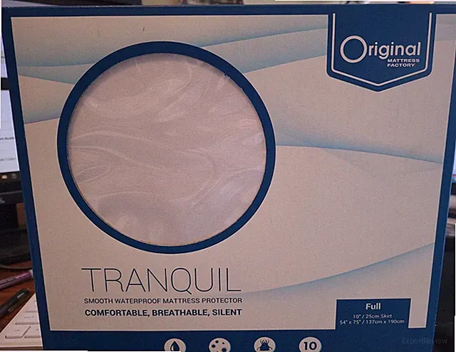 Original Mattress Factory Protector Tranquil Full Size Protect a Bed NEW