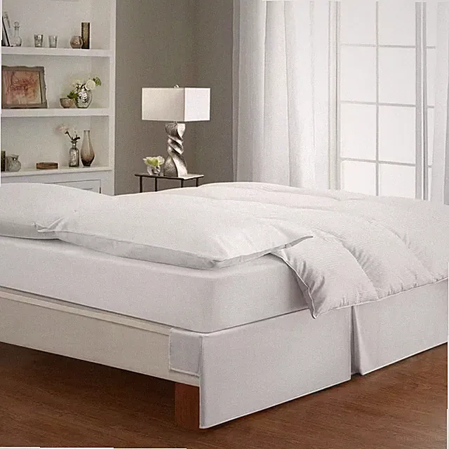 Tailored Wraparound Bed Skirt